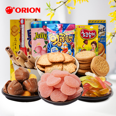 ORION好麗友韓國進口零食大禮包 一份甜美的心意，共赴味蕾之旅